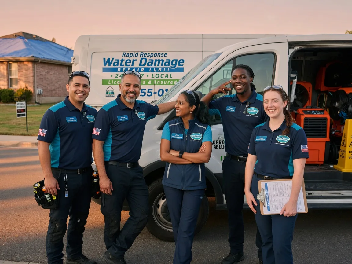 Water Damage Restoration company in Castell, TX