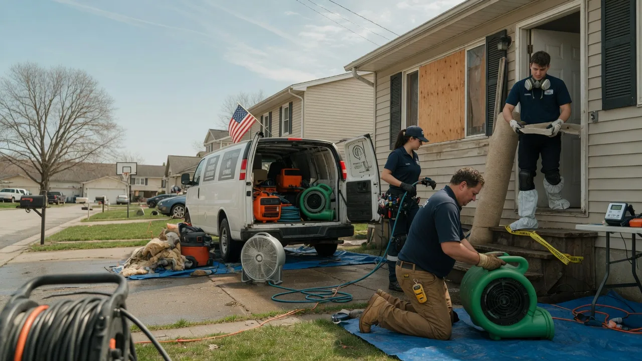 Water Damage Restoration in Castell, TX near me